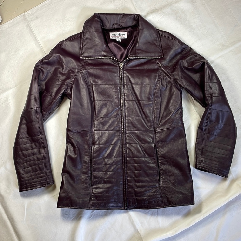 BRADLEY BAYOU genuine leather jacket
